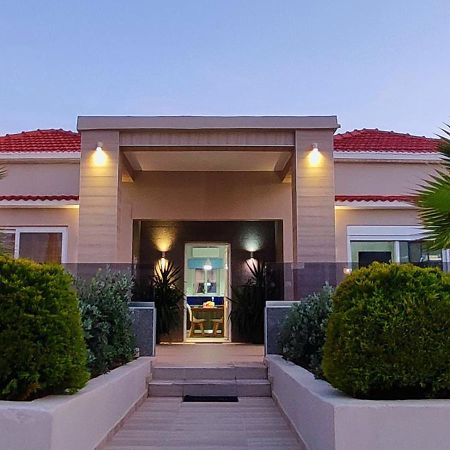 Luxury Villa Eva-Mari With Jacuzzi, 50M From The Beach Stalos Ngoại thất bức ảnh