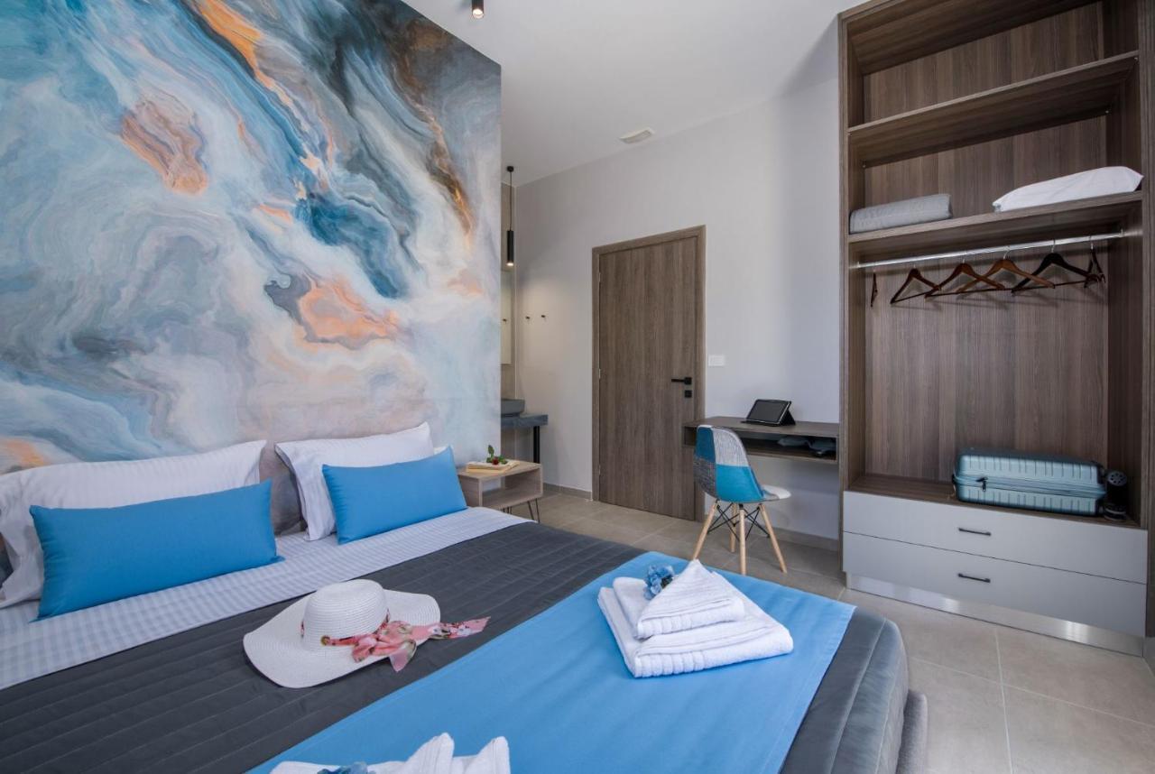 Luxury Villa Eva-Mari With Jacuzzi, 50M From The Beach Stalos Ngoại thất bức ảnh