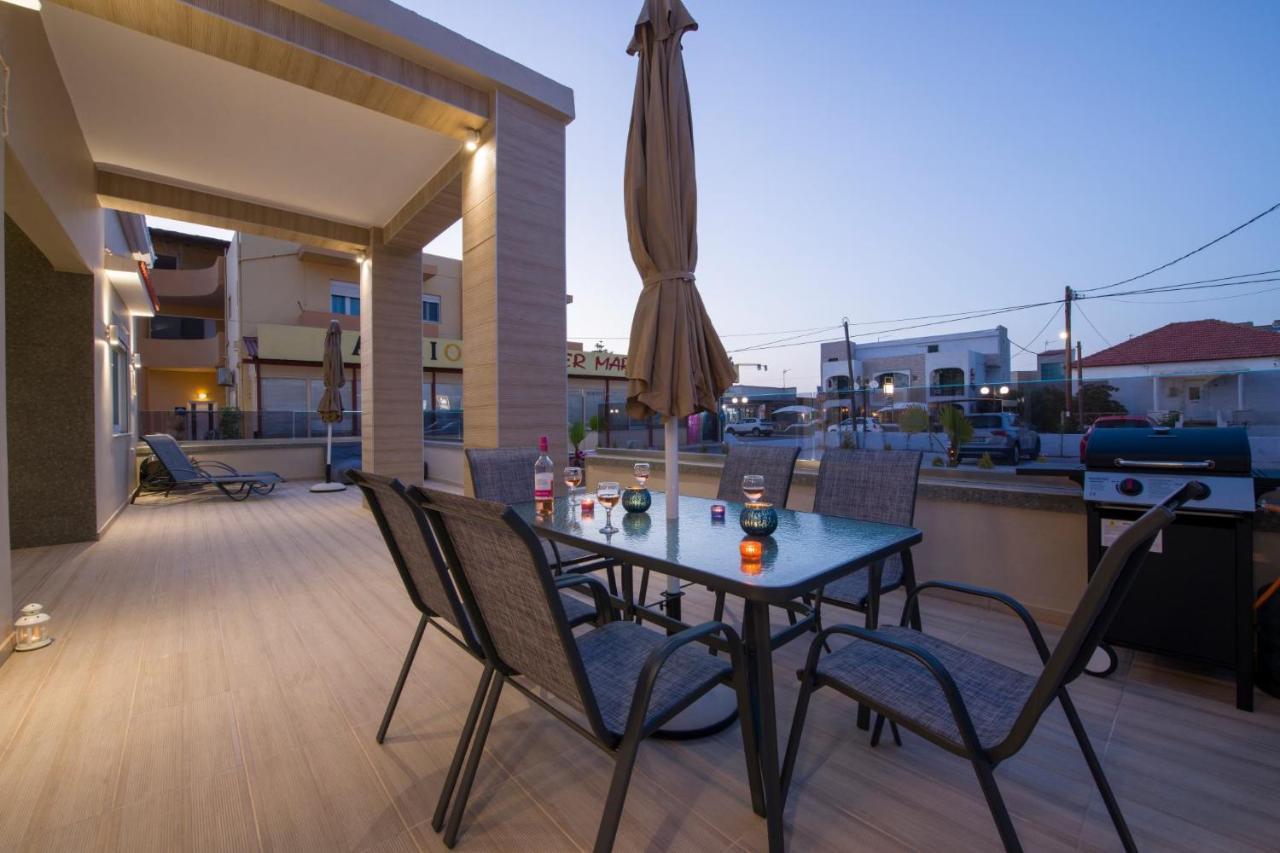 Luxury Villa Eva-Mari With Jacuzzi, 50M From The Beach Stalos Ngoại thất bức ảnh